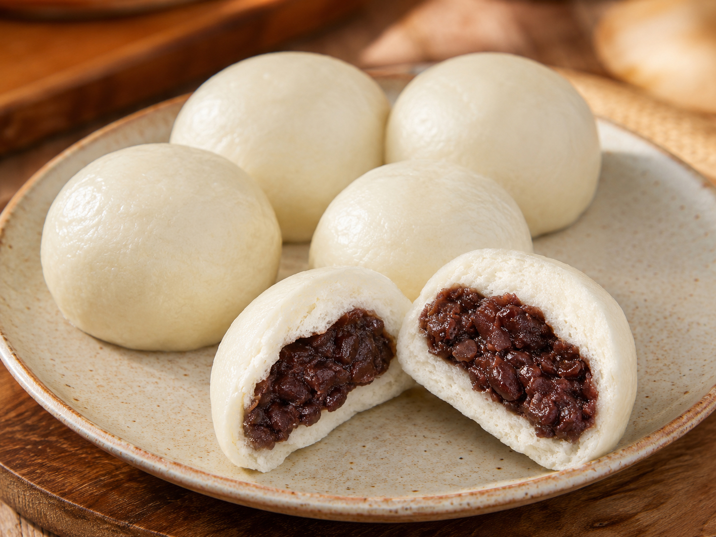 옛날 단팥찐빵