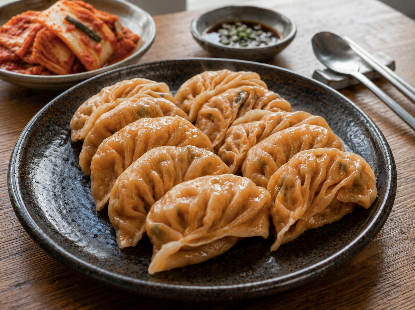 김치만두